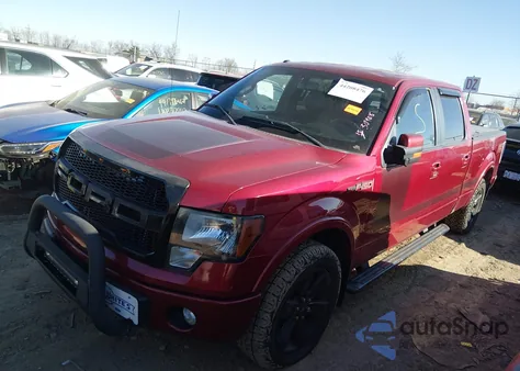 2013 Ford F-150 Fx4 from USA, damaged, VIN 1FTFW1ET3DFD35130